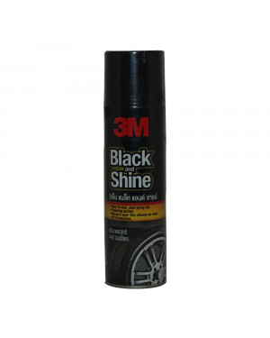 3m Black And Shine Foam Cleaning And Coating For Car Protection 440 Ml