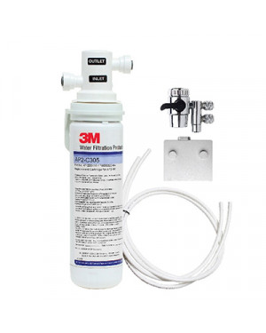3M Purification DIY Over the counter/wall mounted drinking water filter with faucet fittings and tubings