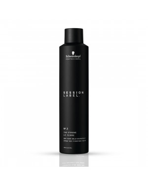Schwarzkopf Professional Osis + Session Label Strong Hold Hair Super Dry Fix Spray(300ml)