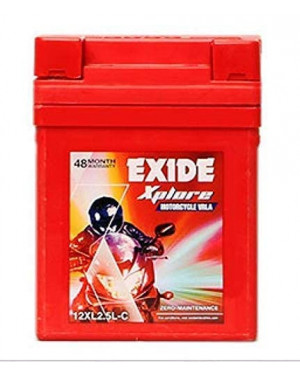 Exide Xplore Battery 12XL2.5L-C (2.5 Ah)