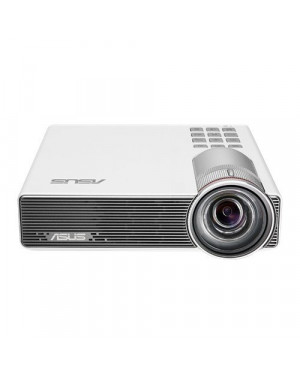 ASUS P3B Portable LED Projector, 800 Lumens, WXGA (1280*800), Built-in 12000mAh Battery, Short Throw, Up to 3-hour Projection, Power Bank, Multimedia Player