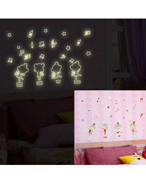 dance girl Luminous Wall sticker Home Decoration 43001506 