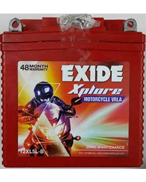 Exide Xplore Battery 12XL5L-B,12 Volt