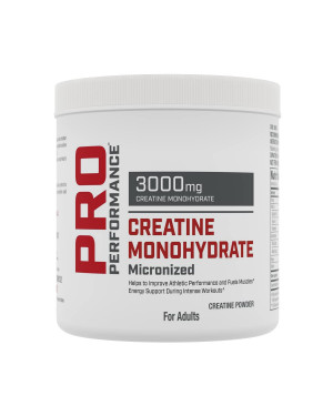 GNC Pro Performance Creatine Monohydrate, (Unflavoured, 250 gm Powder), Boosts Athletic Performance | Micronized Fuels Muscles | Provides Energy Support for Heavy Workout | Formulated In USA