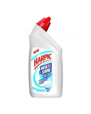 Harpic White & Shine Bleach Toilet Cleaner 500ml