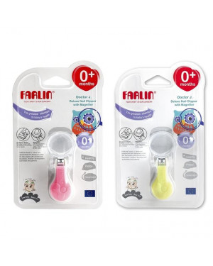 Farlin Nail Clipper with Magnifier Deluxe BC-50006