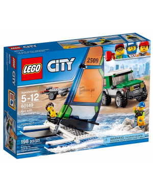 LEGO 4x4 with Catamaran 60149