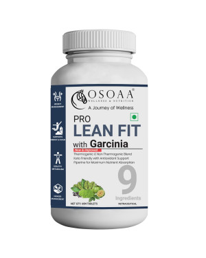 OSOAA Fat Burner for Men & Women | With L Carnitine, Green tea Extract, Caffeine, Chromium & Garcinia Cambogia for Weight Loss Support - 60 Veg Tablets