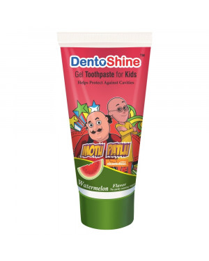 Dentoshine Gel Toothpaste For Kids 80gms (Watermelon Flavor)