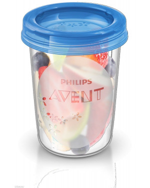 Philips AVENT SCF639/05 Baby Food & Breast milk Storage Cups (240 ml x 5)
