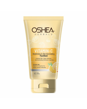 Oshea Unisex Herbals Vitamin C Brightening & Skin Illuminating (Vitamin C Face Wash, 150gm