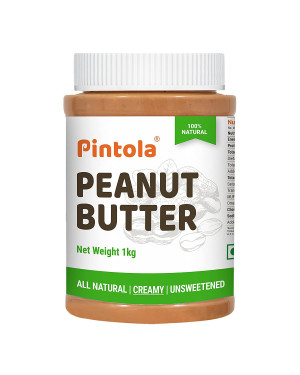 Pintola All Natural Peanut Butter 1 Kg Creamy