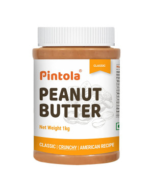 Pintola Classic Peanut Butter (Crunchy) (1 kg)
