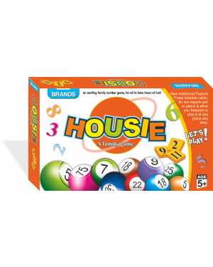 Brands Housie Deluxe Family Board Game for Kids