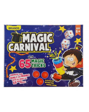 Brands Magic Carnival 65 Tricks - Magic Set for kids