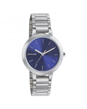 Sonata Busybees Blue Dial Analog Watch For Women 8141SM05