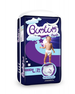 Bumtum Baby Care Diaper Pants L-34 Count