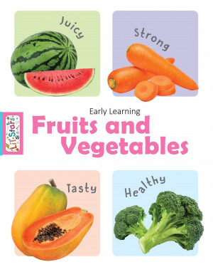 Early Learning Fruits and Vegetables - Board Book by Team Pegasus