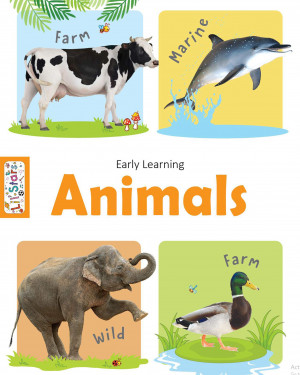 Early Learning Animals - Board Book by Team Pegasus 