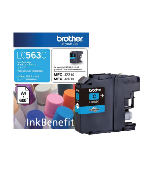  Brother Cart. LC-563C Ink Cartridge