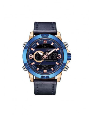 Naviforce Digital/Analog Dual Time Luxury Watch For Men NF9097