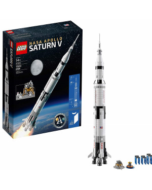 LEGO Saturn V LEGO Ideas Nasa Apollo Saturn V 21309 Building Kit (1969 Piece) age 14 years and up 21309