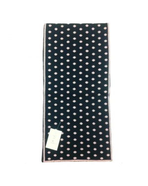 Black Dotted Pashmina Scarf For Women