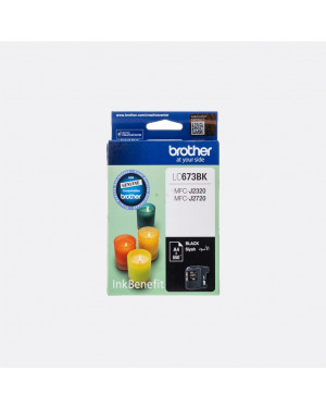  Brother Cart. LC-673BK Ink Cartridge