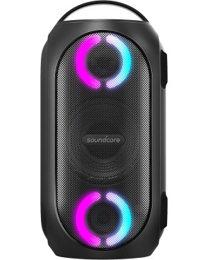Soundcore Anker Rave PartyCast Portable Party Speaker, Huge 101dB Sound, PartyCast Technology, Fully Waterproof, USB Charger, Beat-Driven Light Show, App, Party Games, for Outdoors