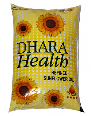 Dhara Health Sunflower Oil 1ltr