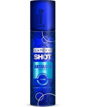 Layer'r Shot Absolute Series - Game Deodorant Spray For Men -135 ml