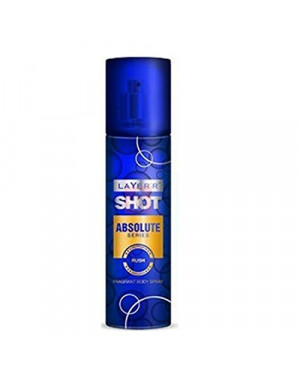 Layer'r Shot Absolute Series - Rush Deodorant Spray For Men -135 ml
