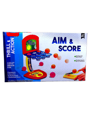 Brands Thrill & Action AIM & Score Basketball Game Set for kids And Everyone BR-033