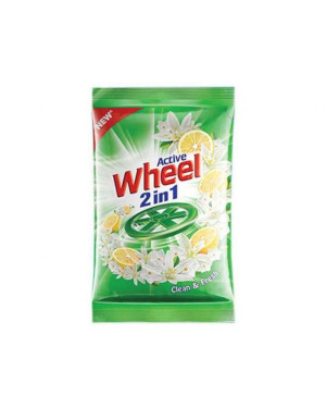 Active Wheel 2 in 1 Clean & Fresh Detergent Powder 200g