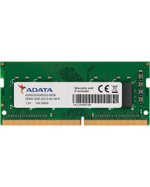 A-Data 8Gb Ddr4 - Modules for Notebooks 3200 Mhz Laptop Memory