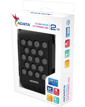 Adata HD720 HDD - 2TB External HDD for PC, Laptops, Gaming Console
