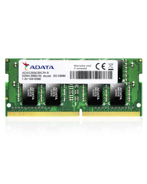 Adata Ddr4 - 8GB 2666MHz AD4U26668G15-R Notebook
