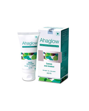 Ahaglow Acne Control Moisturizing Gel - Effectively Control Acne Breakouts- TORRENT - 50gm