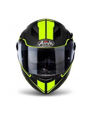 Airoh Movement-s Faster Yellow Matt Full Face Motorcycle Helmet