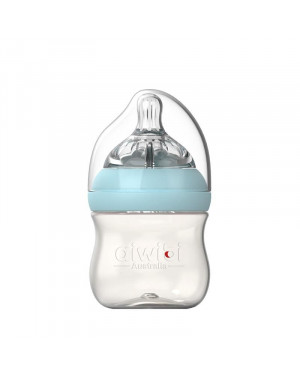 Aiwibi New Born Safety Soft Silicone Baby Feeding Bottle FB120-1 120ml