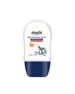 Aiwibi Baby Sunscreen Lotion SPF 30 With Aloe Vera Leaf Extract 50ml