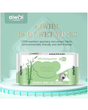 Aiwibi Bamboo Wipes 80pcs