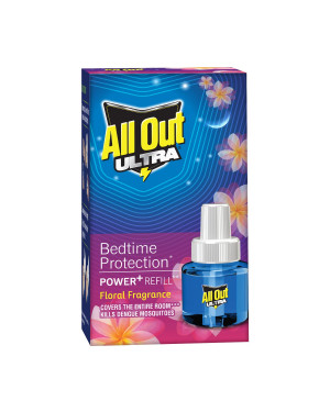 All Out Ultra Power+ Floral Fragrance (Single Refill) 45ML