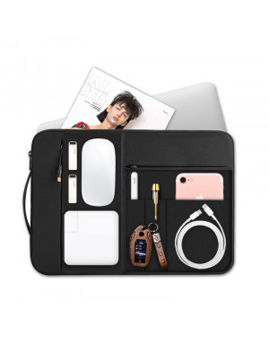 WiWU Alpha Slim Sleeve Laptop Case 15.6 Inch Waterproof Wholesale Bag With Handle For Macbook Pro 