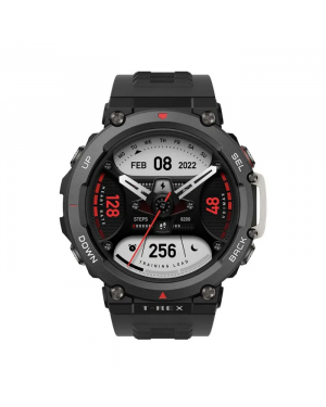 Amazfit T-Rex 2 Premium Multisport GPS Sports Watch, Real-time Navigation, Strength Exercise, 150+ Sports Modes& 10 ATM Waterproof, HR, SpO2 Monitoring and 24-day Long Battery Life