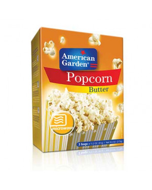 American Garden Microwave Popcorn, Butter