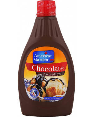 American Garden Chocolate Flavored Syrup - 680 gm