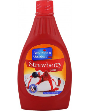 American Garden Strawberry Syrup - 680 gm