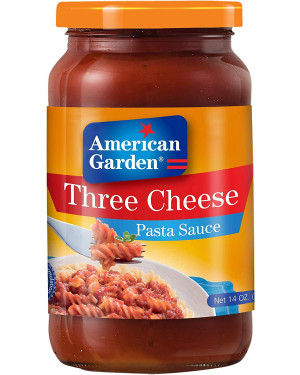 American Garden Three Cheese Pasta Sauce 397gm (14oz)