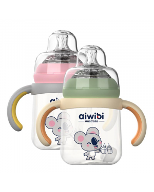 Aiwibi Anti-Gas Breast-Like Baby Feeding Bottle 240ml